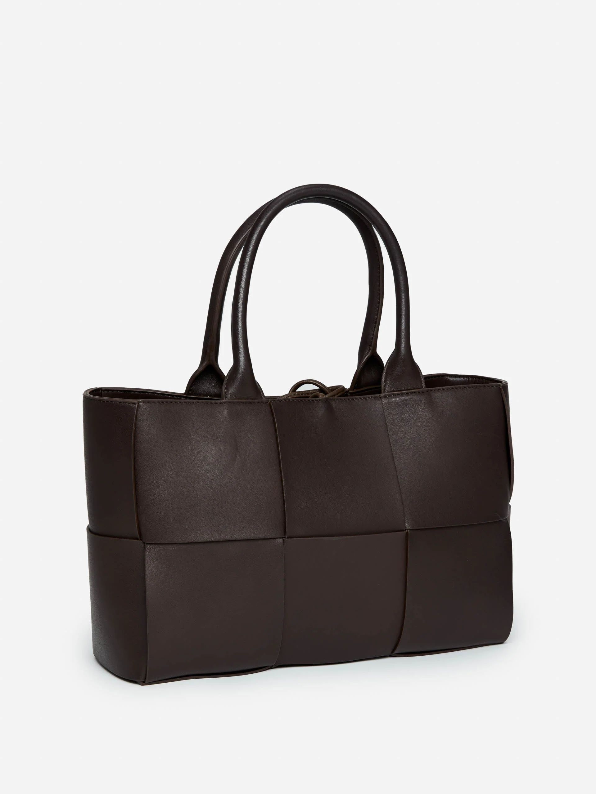 Tessare Woven Leather Handbag | J.McLaughlin