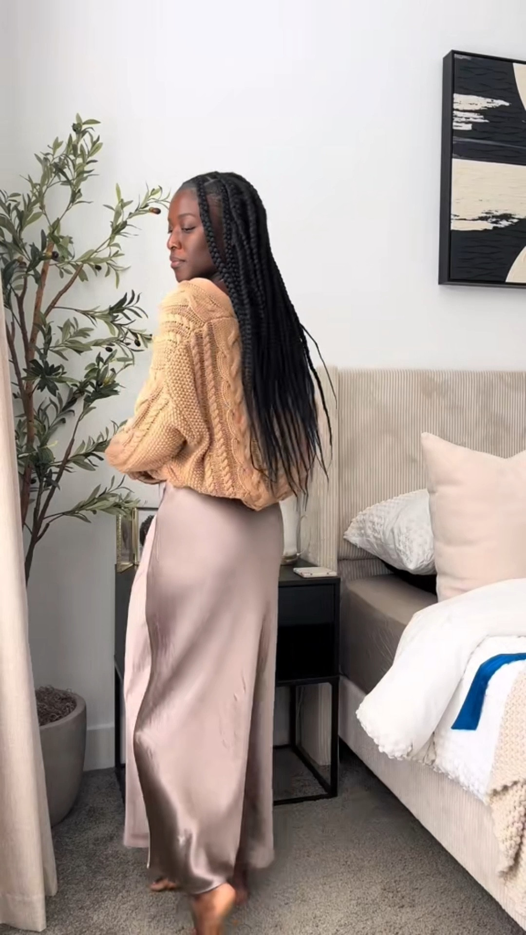 I’m obsessed with this look & most of the items are natural fibers! The top & the cardigan are cotton! I love the quality of  Artizia homestretch tshirts. They are definitely a closet staple. Also, this quince cardigan is too good! The design is beautiful & you can style it in some may different ways! & The Aritzia skirt definitely elevates any outfit! Love everything about it. 

#LTKstyletip #LTKVideo #LTKbeauty