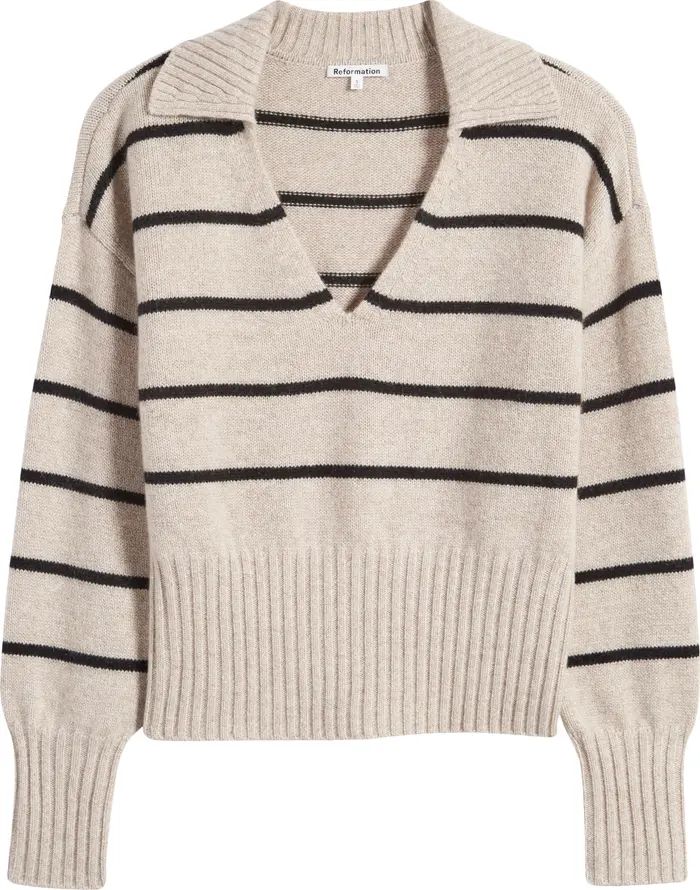 Beckie Stripe Cashmere Sweater | Nordstrom