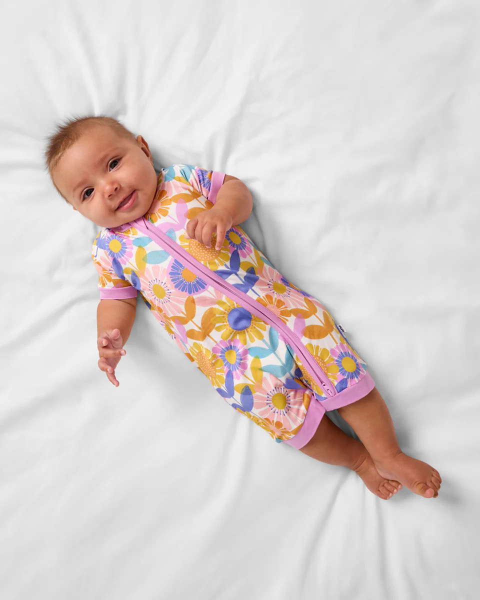 Petal Power Shorty Zippy | Little Sleepies