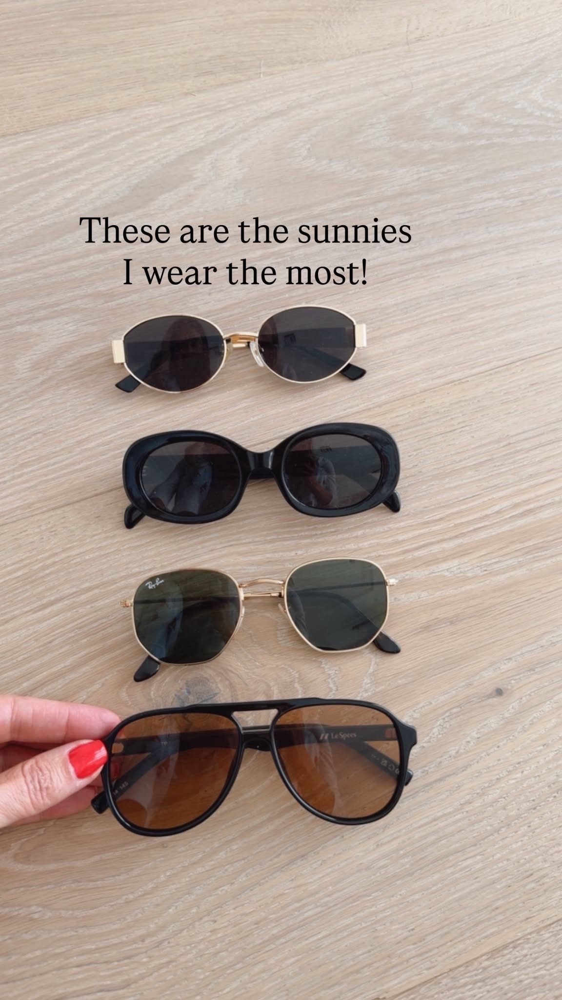 These are the sunnies
I wear the most! ❤️

#LTKU #LTKSeasonal #LTKOver40