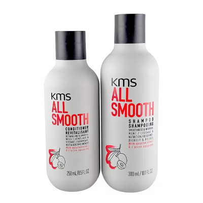 KMS All Smooth Shampoo 10.1 oz & Conditioner - (8.5 oz) - DUO SET KIT - Smooth Hair, No Limit: Your Frizz-Fighting Duo for 72-Hour Sleekness | Target