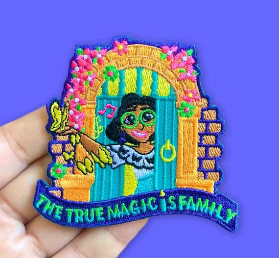 Encanto inspired iron on patch, Embroidered, Patch, Disney, Jacket Patch, Patches, Colombia, fami... | Etsy (US)