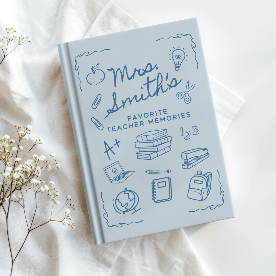 Personalized Teacher Journal Custom Teacher Appreciation Gift New Teacher Gift End of Year Gift f... | Etsy (US)