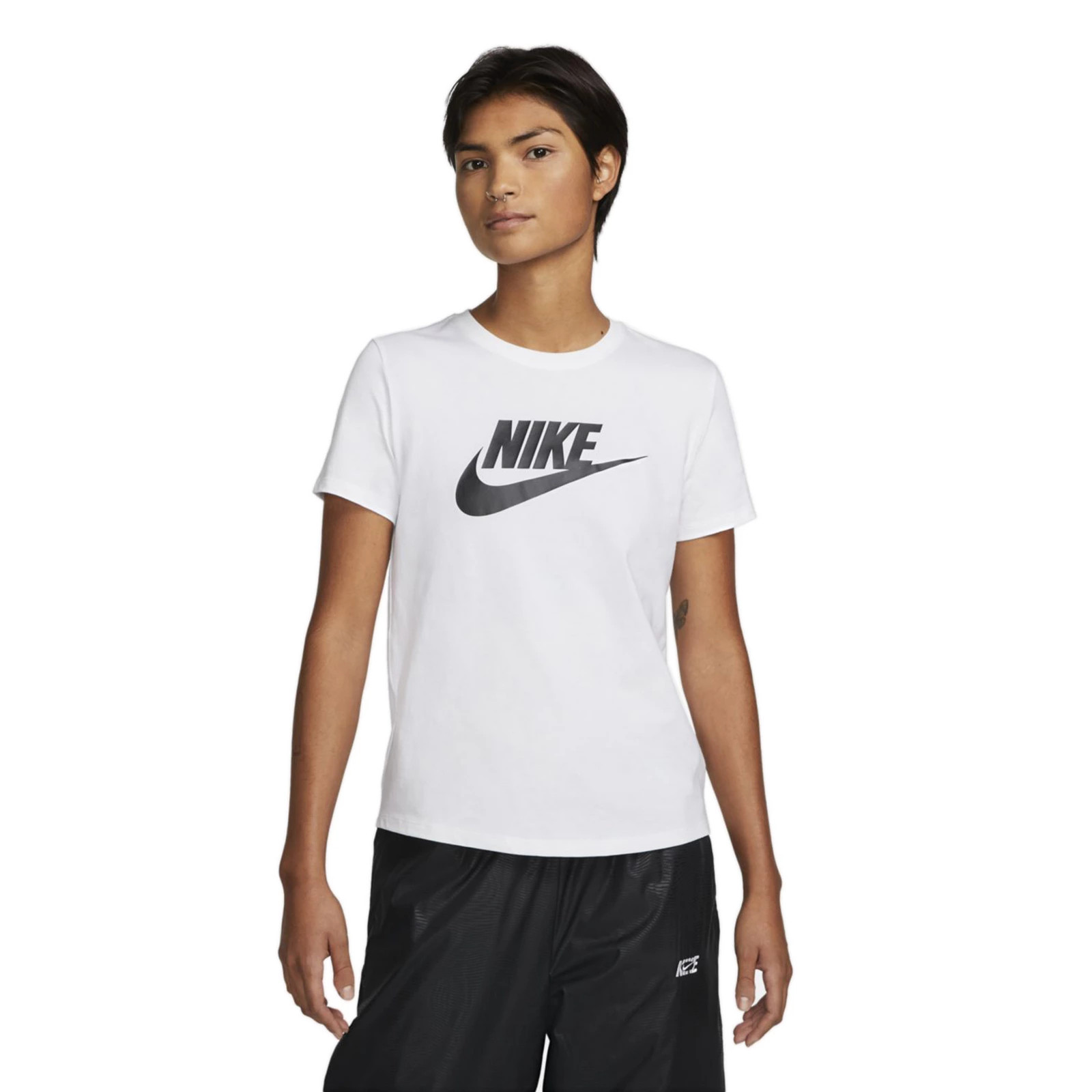 Women's Nike Sportswear Essential Logo Tee, Size: XXL, White | Kohl's