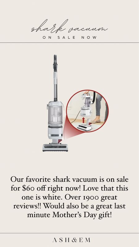 Our favorite shark vacuum is on sale today for $60 off!! Would be a great last minute Mother’s Day gift 

#LTKHome #LTKGiftGuide #LTKFamily