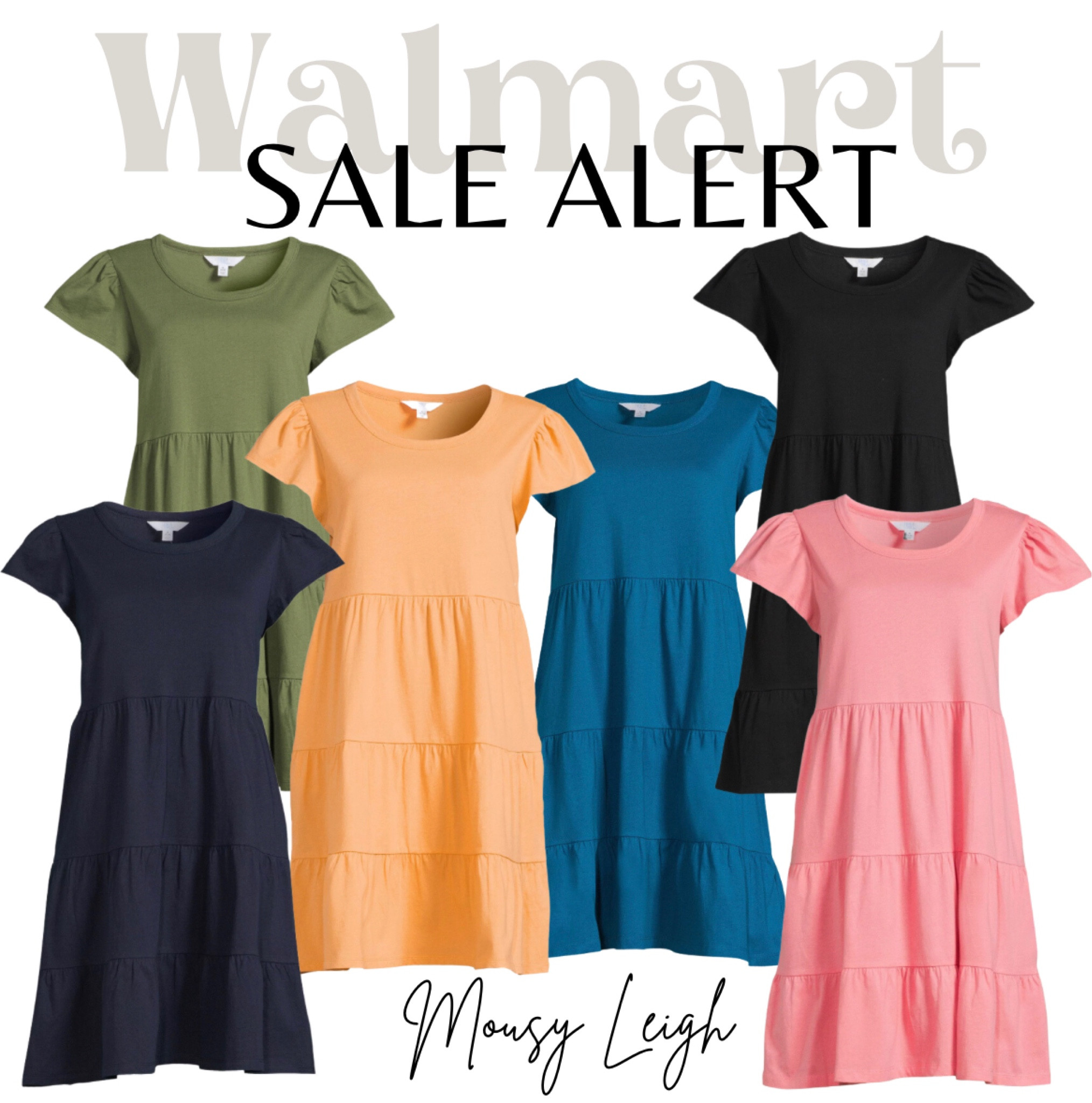 Sale alert!! Shops these tiered flutter sleeve dresses from Walmart now! 

walmart, walmart finds, walmart find, walmart summer, found it at walmart, walmart style, walmart fashion, walmart outfit, walmart look, outfit, ootd, inpso, sale, sale alert, shop this sale, found a sale, on sale, shop now, tiered dress, flutter sleeve dress, dress, casual dress, fitted dress, styled dress, summer dress, spring dress, 

#LTKsalealert #LTKstyletip #LTKFind
