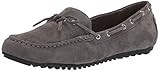 Bella Vita womens Flat Loafer, Grey Suede Leather, 11 US | Amazon (US)