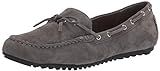 Bella Vita womens Flat Loafer, Grey Suede Leather, 11 US | Amazon (US)