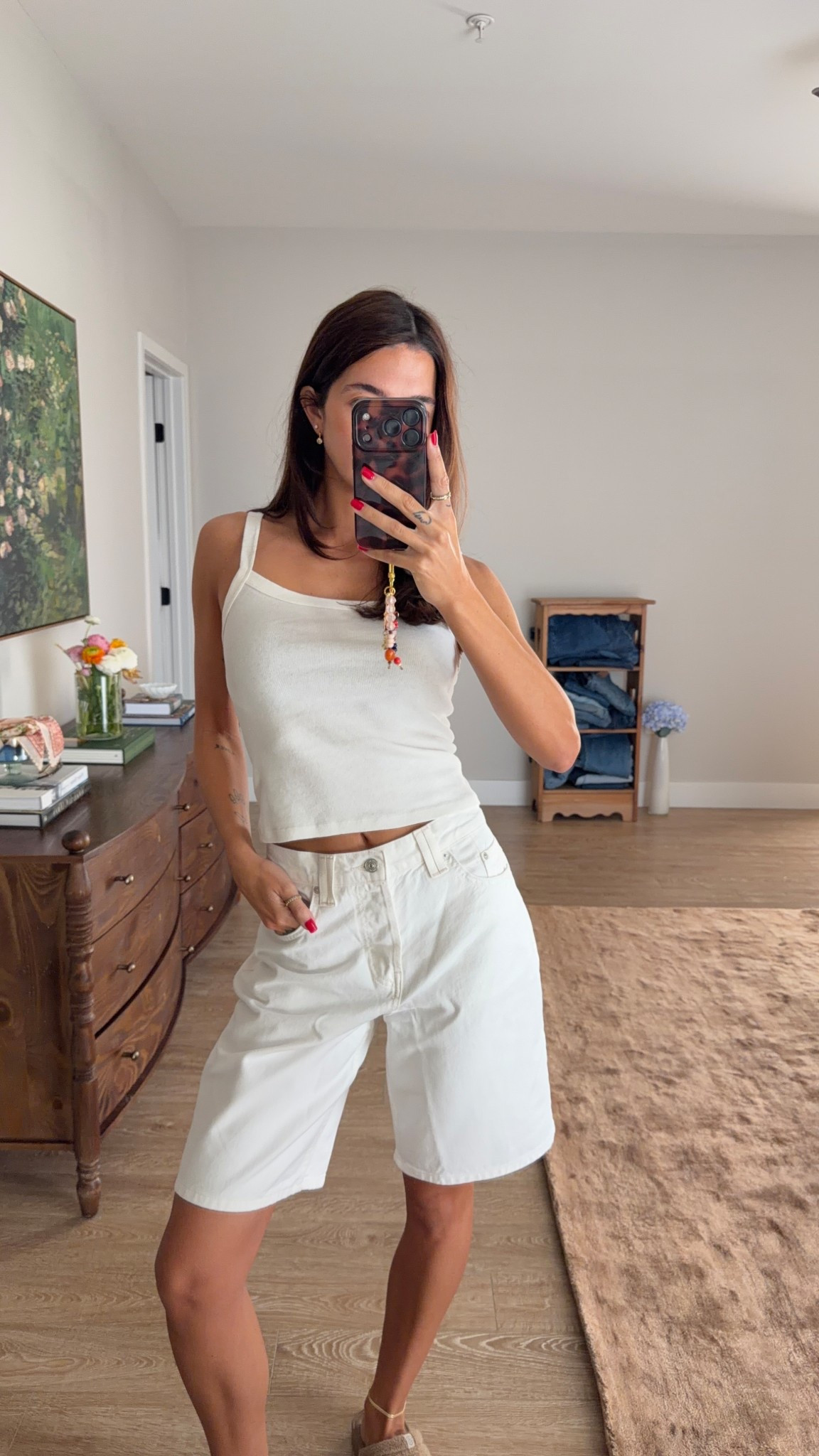 Free people jorts! Wearing a 25 

#LTKFestival #LTKgrwm #LTKSeasonal