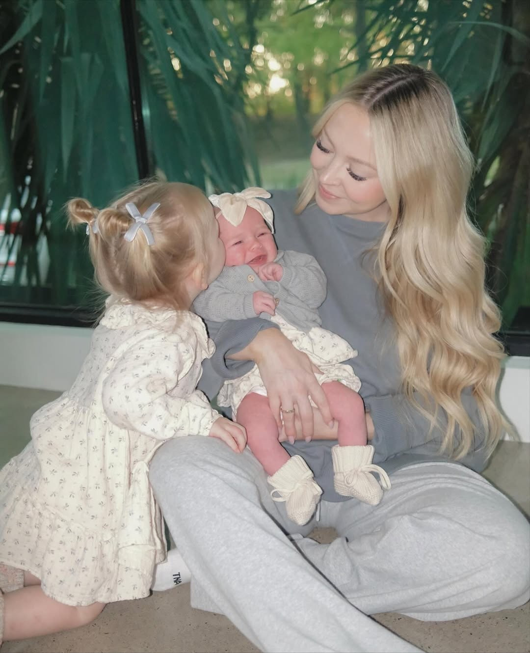 Hugs with the girls ☺️🤍 Of course they are matching in Quincy Mae! 

#LTKKids #LTKmomlife #LTKStyleTip