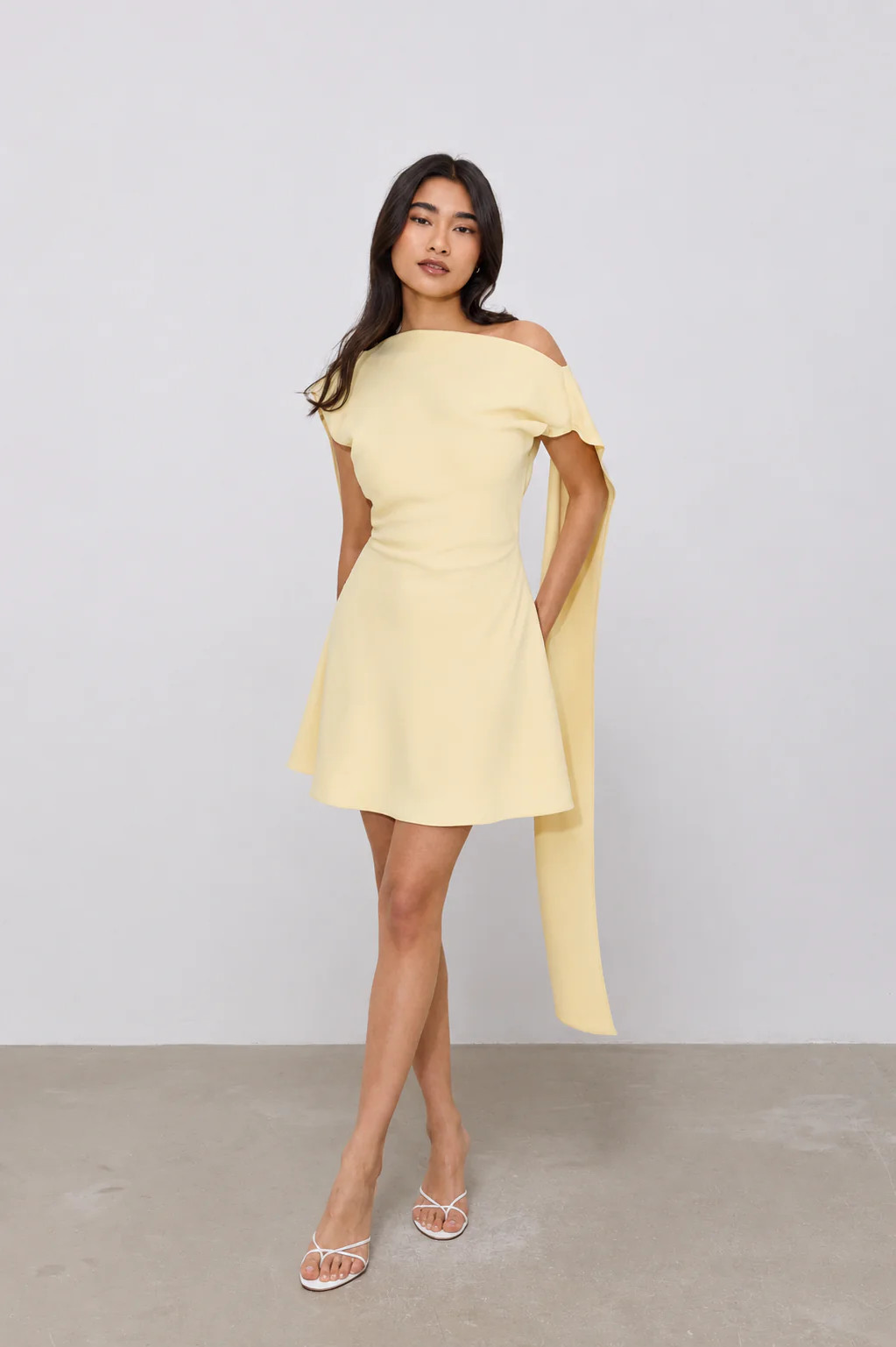 Drape Mini Dress | Odd Muse