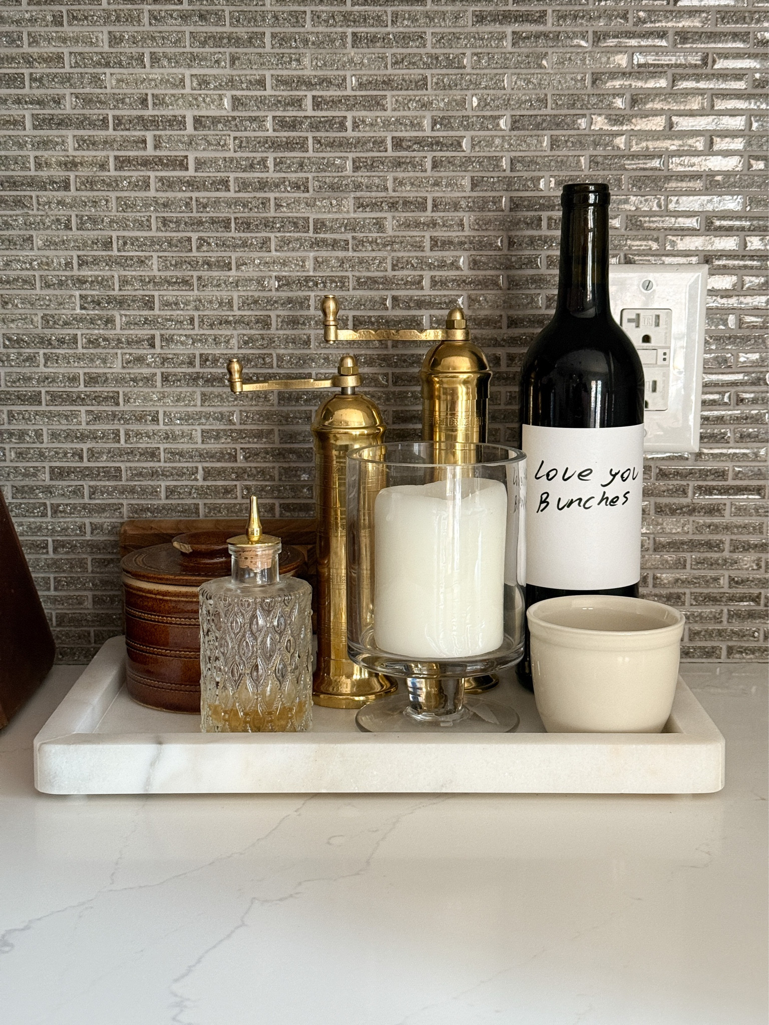 Kitchen counter tray Nancy Meyers's aesthetic 

#LTKHome #LTKSeasonal #LTKStyleTip