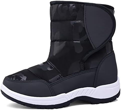K KomForme Boys & Girls Snow Boots Warm Anti-Slip Outdoor Winter Shoes (Toddler/Little Kid/Big Ki... | Amazon (US)