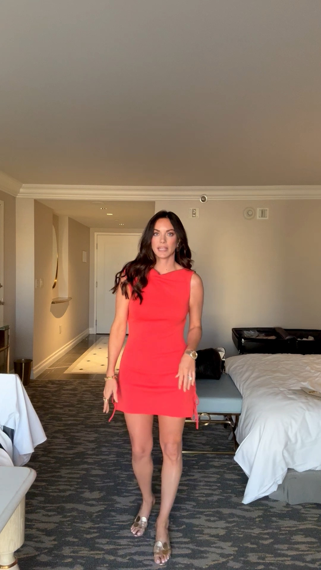 Going to dinner in Vegas in this cute dress from Revolve ❤️ @Revolve #vegas #grwm #fitcheck #fashioninspo