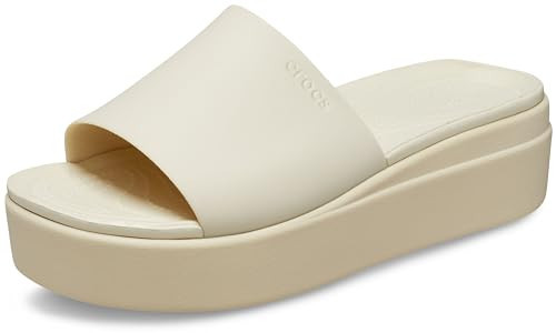 Crocs Brooklyn Slide Bone 10 M | Amazon (US)