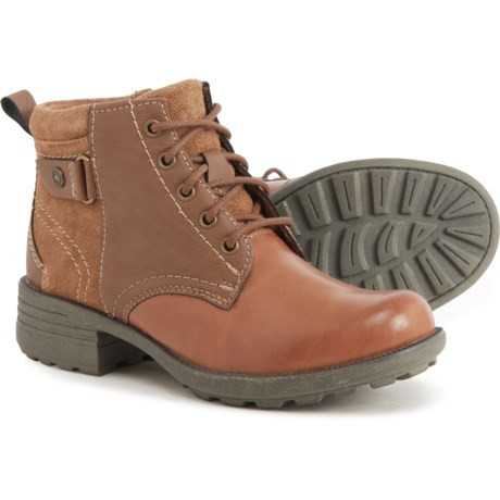 Earth Origins Pasha Lace-Up Boots - Leather (For Women) | Sierra