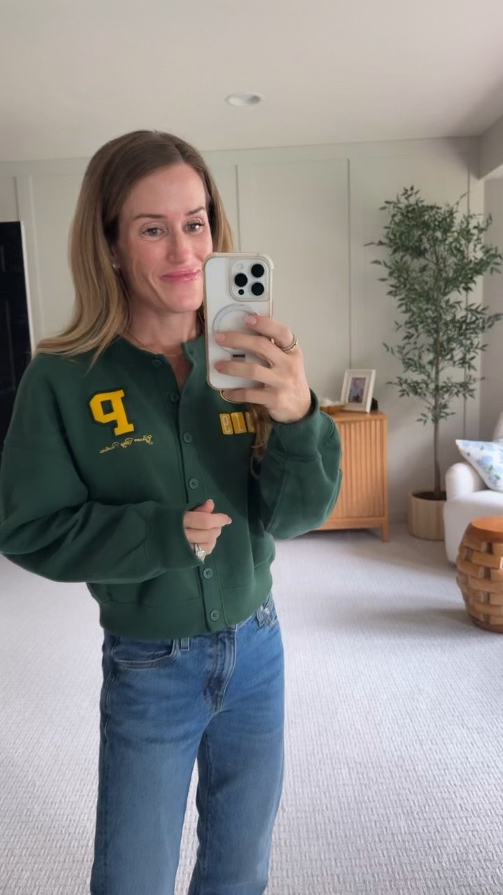 Packer game tonight! 
Abercrombie nfl gear 
Wearing size XS

#LTKootd #LTKPetite #LTKSaleAlert
