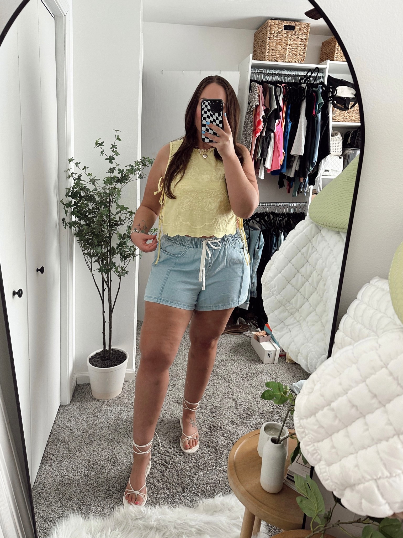 Free people top - large
Target shorts - xxl 

Sandals , spring fashion ,Summer Outfit

#LTKPlusSize #LTKShoeCrush