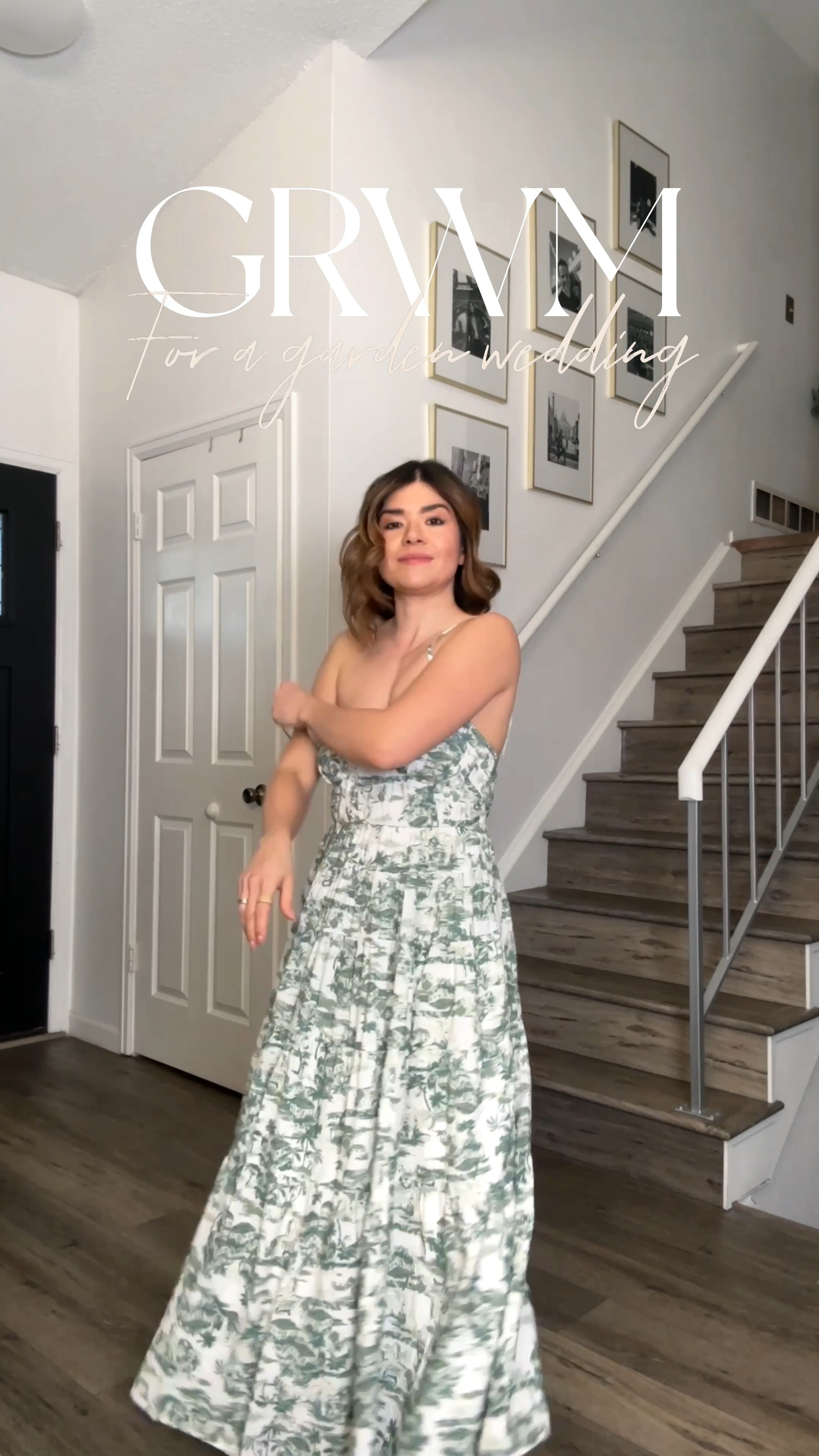 GRWM for a garden wedding!!! Take 20% off this stunning maxi dress plus other styles via Abercrombie! The sale en is ending soon!! Make sure to grab your favorites. 
Dress runs tts, I’m wearing size xs.
My sandals are back in stock!!!!


#LTKwedding #LTKSpringSale #LTKsalealert