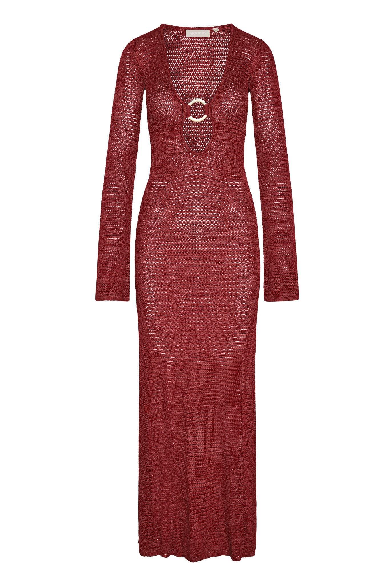 Montego Dress - Cherry Treble Knit | Monday Swimwear