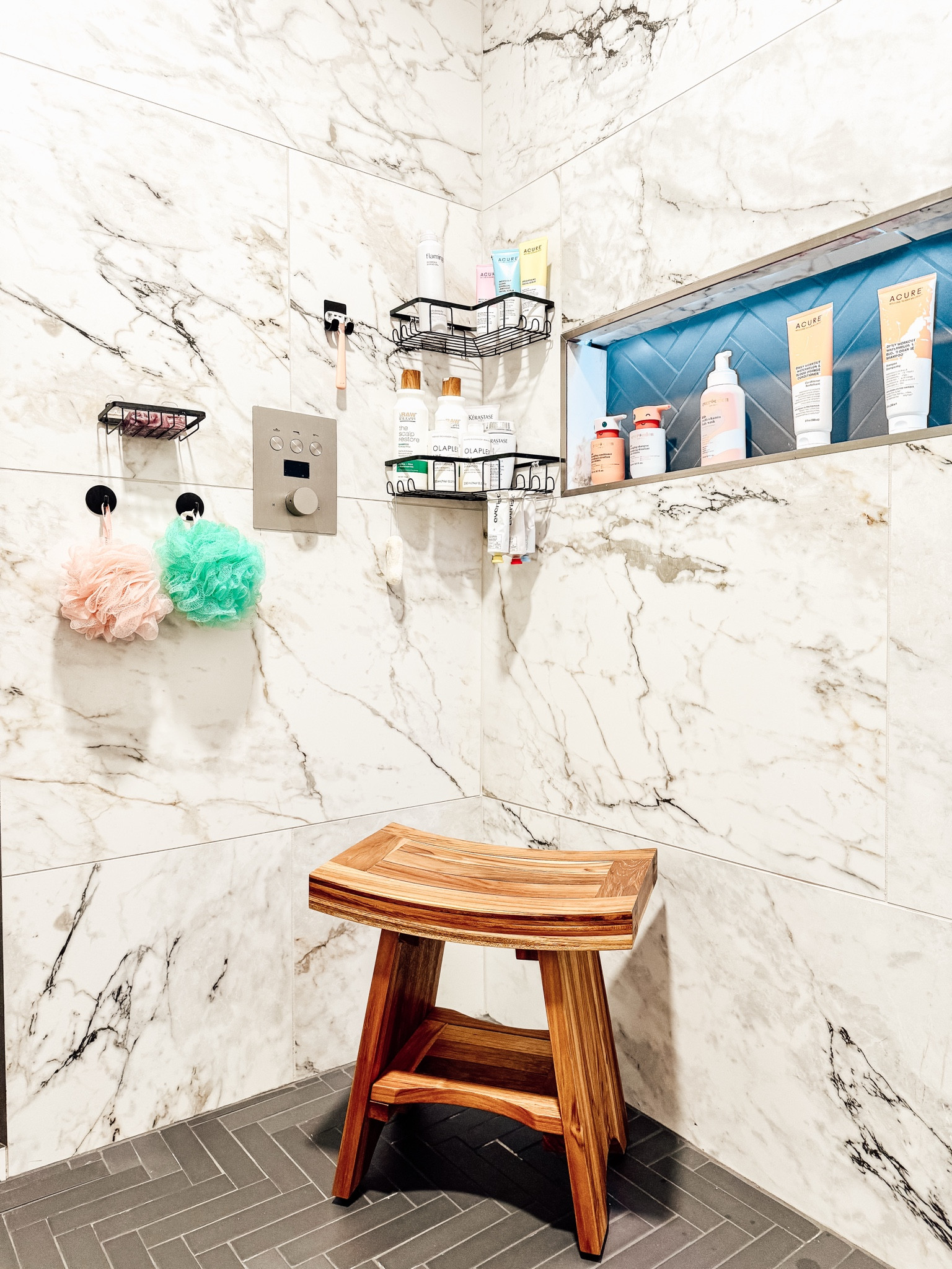 Bathroom shower is organized! 

#LTKHome #LTKFamily #LTKOver40