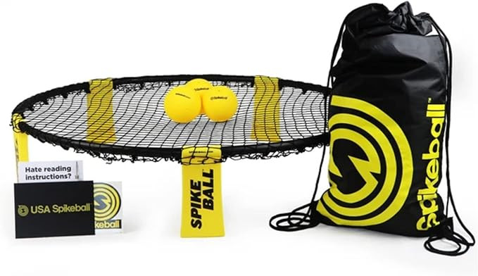 Spikeball 3 Ball Original Roundnet Game Set - Includes 3 Balls, net and Bag | Amazon (US)