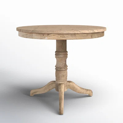 Birch Lane™ Adriann Occasional 35.5" Solid Wood Dining Table & Reviews | Wayfair | Wayfair North America