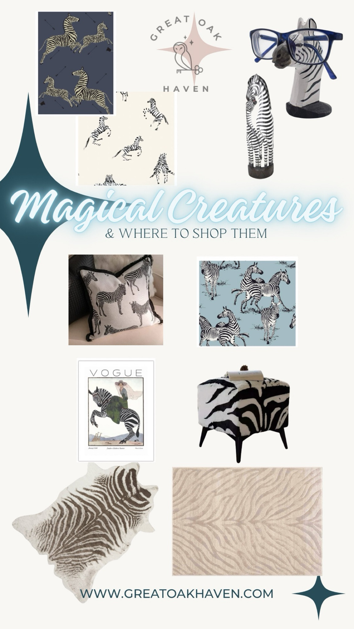 🦓 magic creatures & where to shop them … the zebra addition 

Add some wonder to your home with your fav creatures & stay tuned for more! 

#LTKFamily #LTKStyleTip #LTKHome