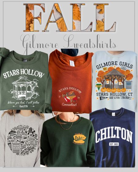 Gilmore girls sweatshirt, fall graphic sweatshirt

Fall outfits, fall decor, Halloween, work outfit, white dress, country concert, fall trends, living room decor, primary bedroom, wedding guest dress, Walmart finds, travel, kitchen decor, home decor, business casual, patio furniture, date night, winter fashion, winter coat, furniture, Abercrombie sale, blazer, work wear, jeans, travel outfit, swimsuit, lululemon, belt bag, workout clothes, sneakers, maxi dress, sunglasses,Nashville outfits, bodysuit, midsize fashion, jumpsuit, spring outfit, coffee table, plus size, concert outfit, fall outfits, teacher outfit, boots, booties, western boots, jcrew, old navy, business casual, work wear, wedding guest, Madewell, family photos, shacket, fall dress, living room, red dress boutique, gift guide, Chelsea boots, winter outfit, snow boots, cocktail dress, leggings, sneakers, shorts, vacation, back to school, pink dress, wedding guest, fall wedding

#LTKSeasonal #LTKfindsunder50 #LTKGiftGuide