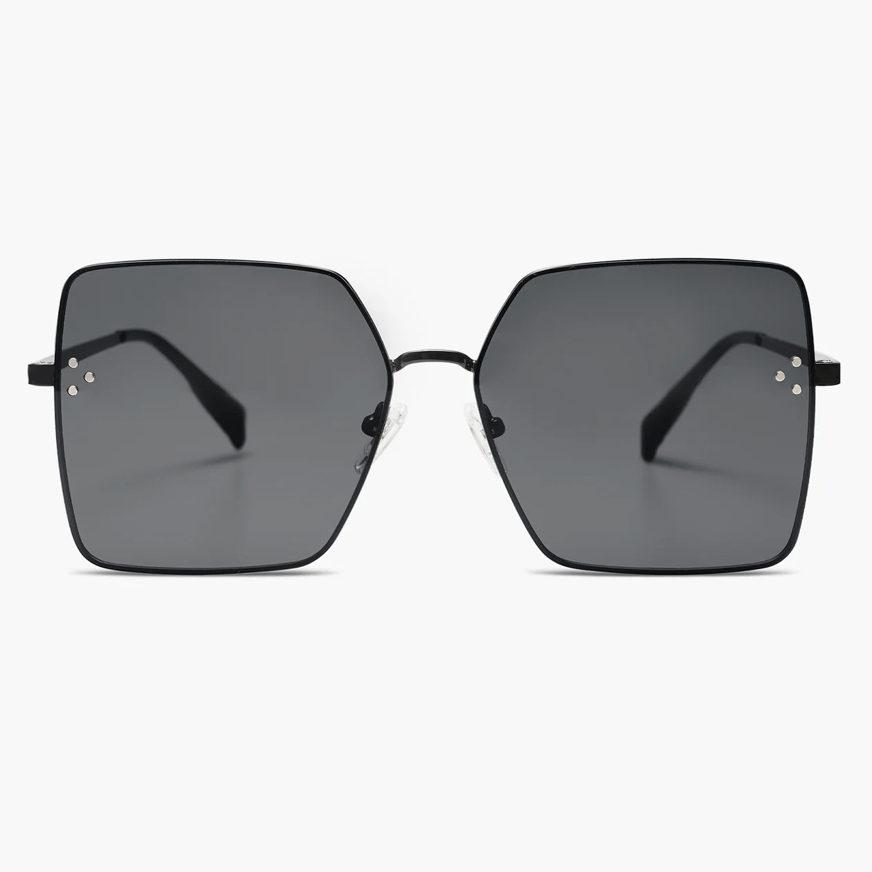 Buy Gold Frame Gradient Brown Lens Polygon Sunglasses for Women SJ1170 | SOJOS VISION | SOJOS VISION