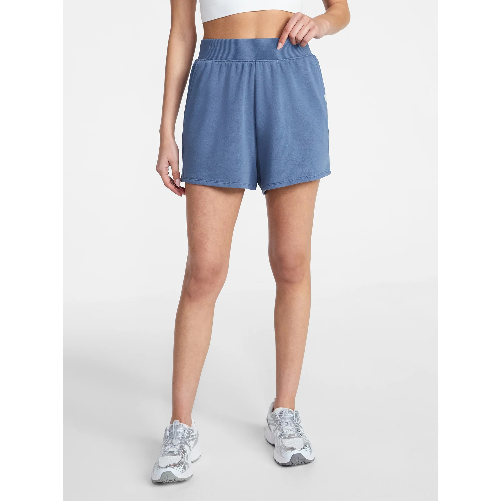 Athletic Works Women's French Terry Shorts, 3" Inseam, Sizes XS-XXXL - Walmart.com | Walmart (US)
