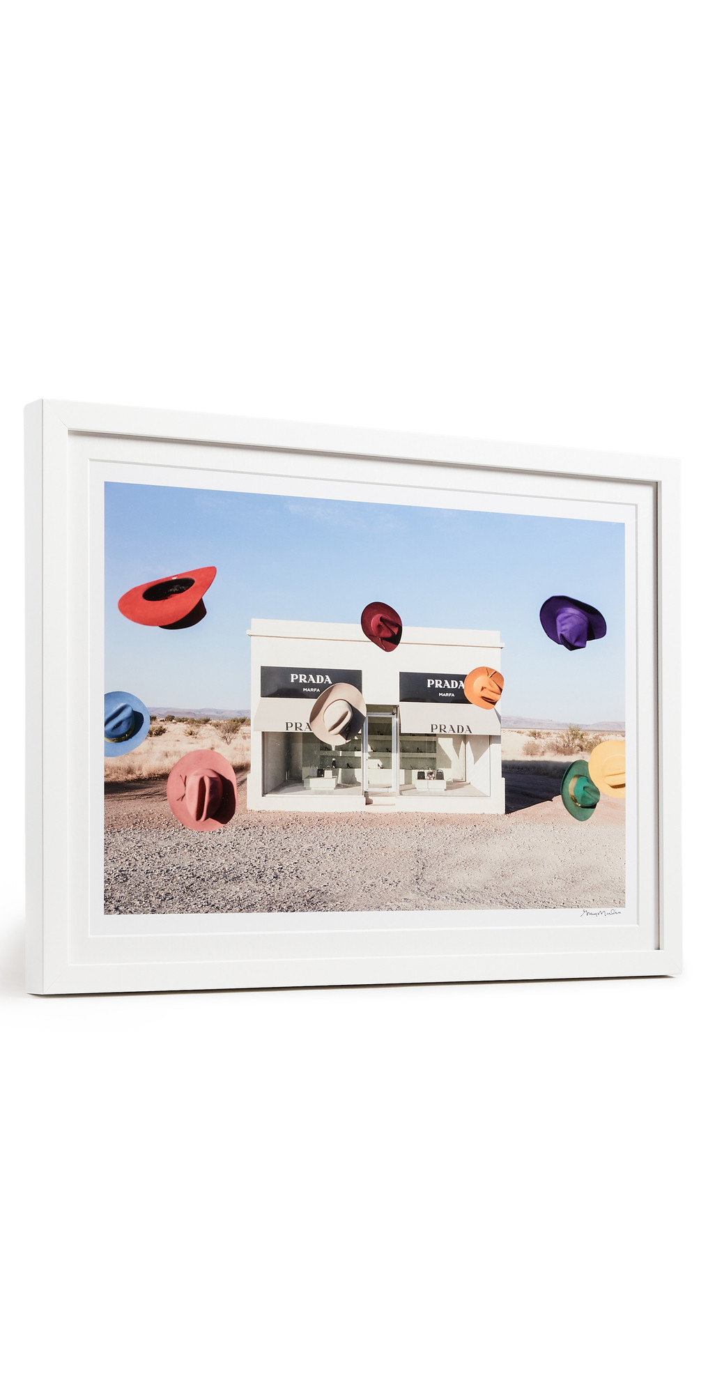 Gray Malin Rainbow Cowboy Hats I, Prada Marfa | Shopbop