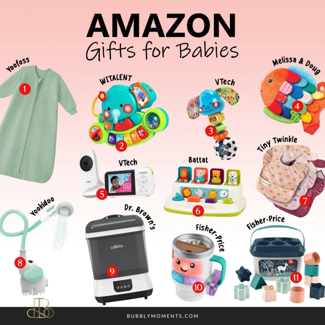 Looking for the sweetest Gifts for Babies that parents will truly love? 👶✨ I’ve rounded up an adorable selection of baby finds from Amazon that are perfect for newborns, baby showers, christenings, or simply spoiling a little one just because. These baby gifts are not only cute but also thoughtfully chosen to suit everyday baby moments, from playtime to bedtime and everything in between.
Whether you’re shopping for a first-time mum, a growing family, or welcoming a new bundle of joy, these baby gift ideas make choosing something special feel effortless. From soft textures to charming designs, each item is made to bring smiles to both babies and parents alike. Save this list for upcoming celebrations or last-minute gifting inspiration, and tap through to discover baby favourites that are trending right now. Perfect for creating memorable moments during those precious early days 🤍
#LTKHoliday #LTKGiftGuide #LTKBaby #babygifts #giftsforbabies #babyshowergifts #newbornmusthaves #babyessentials #babyfinds #amazonfinds #babylove #newbaby #babyinspo #mumlife #parentlife #babyproducts #babyideas #giftideas #babyshopping #newparents #cutebabies #parentingtips 

 