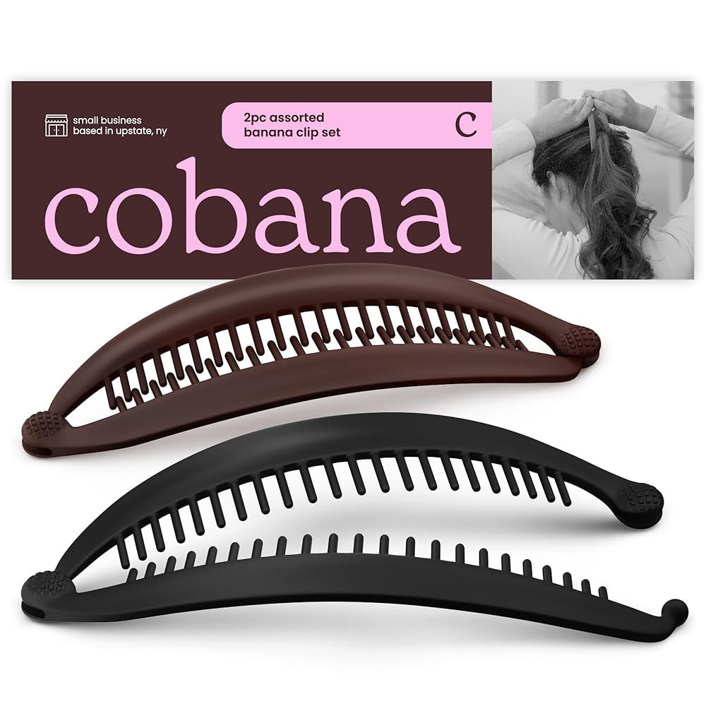 Cobana Banana Clip Hair Clips - Volumizing Hair Claw Clips & Hair Styling Accessories for Thick &... | Amazon (US)