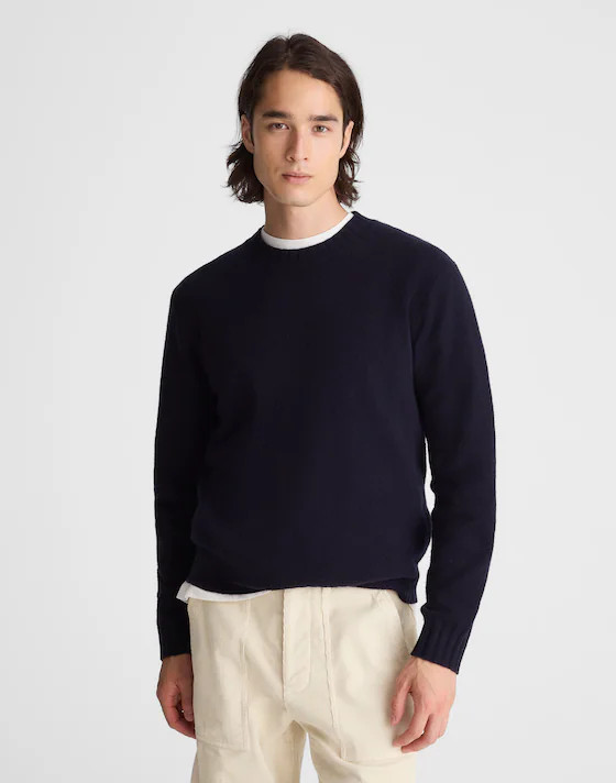 Crewneck Sweater in Heritage Merino Wool | Madewell