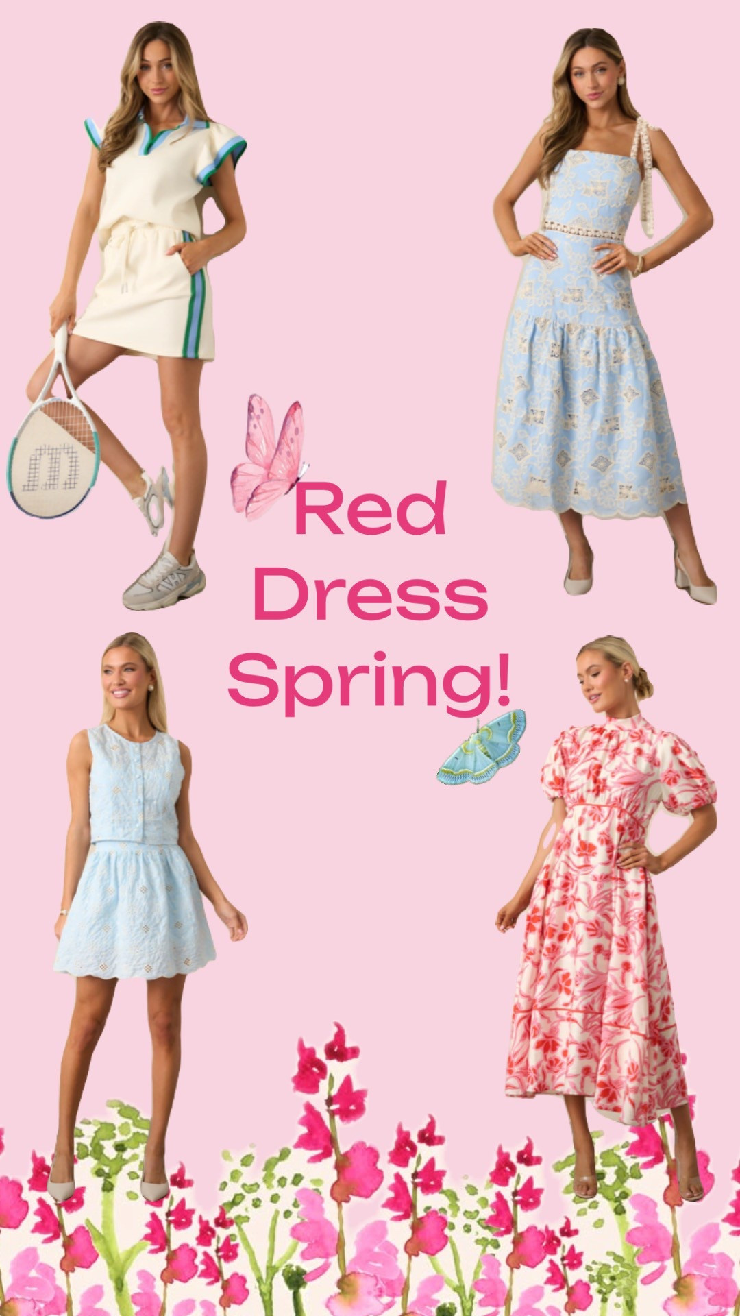 Red Dress Spring finds! 💗🦋

#LTKKids