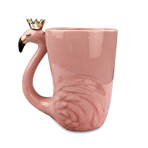 Cute Pink Flamingo Gifts for Women Coffee Mug Unique Ceramic Animal Cups | Amazon (US)
