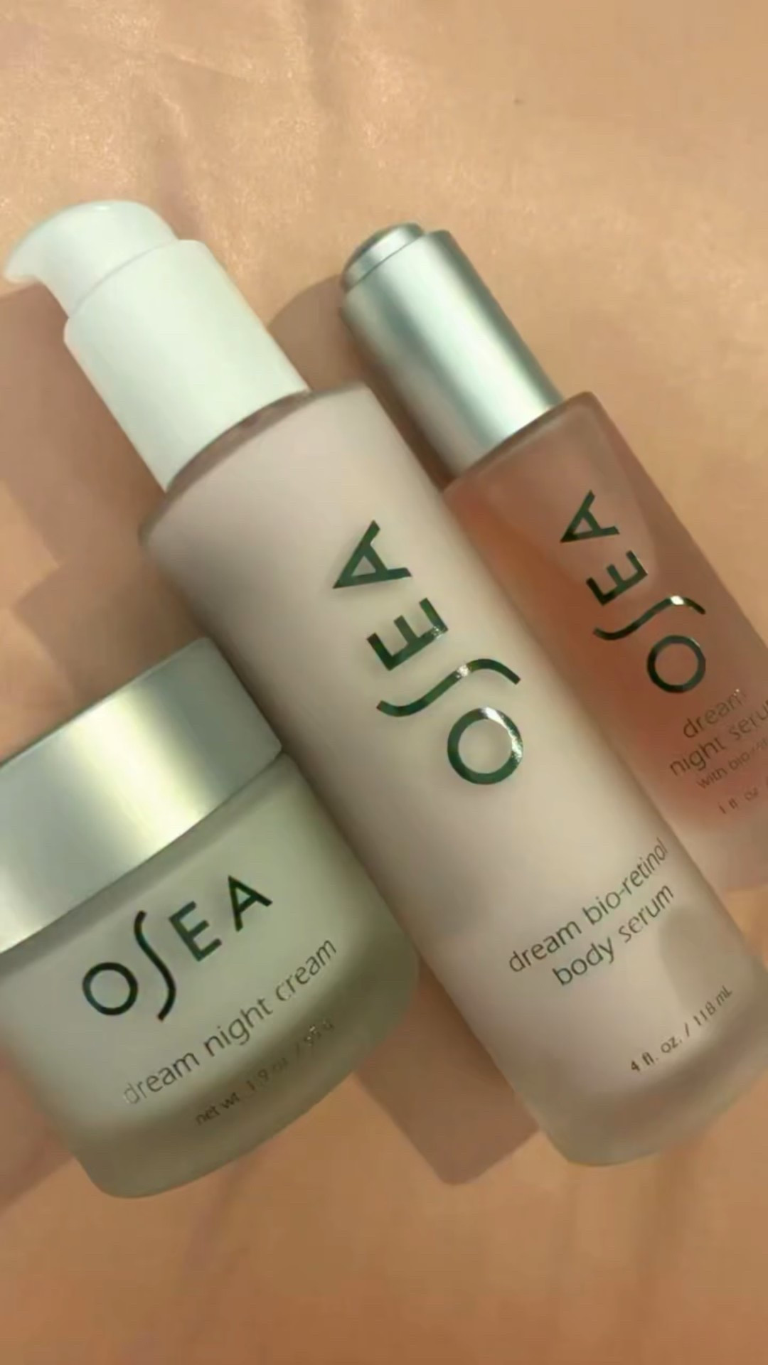 Thank you @oseamalibu for sending me this beautiful Dream Collection to try.
I love that this is targeted to overnight care when your skin and body have a chance to recharge and restore.

🌊 Dream Bio-Retinol Body Serum- I love this body serum.  Not only does it smell amazing it really helps your skin with  bio-retinol + red seaweed.  This really does visibly firm and smooth.

🌊Dream Night Serum with Bio-Retinol - algae-derived bio-retinol  is so gentle on your skin.  It absorbs so well and really odes help to reduce fine lines and firm skin.

🌊Dream Night Cream with Bio-Retinol - Includes five hydrations plus algae-derived bio-retinol.  Definitely refreshes and smooths skin while you sleep.

I love skincare that is rooted in nature - They use seaweed—marine plants and algae—because it’s one of nature’s most powerful superfoods, rich in vitamins, minerals and nutrients.  Plus the products are sustainable, vegan and leaping bunny certified. 

#oseapartner #cleanbeautyproducts #nighttimeroutine #seaweedskincare #giftedbyoseamalibu