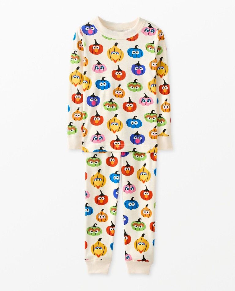 Sesame Street Halloween Long John Pajama Set | Hanna Andersson