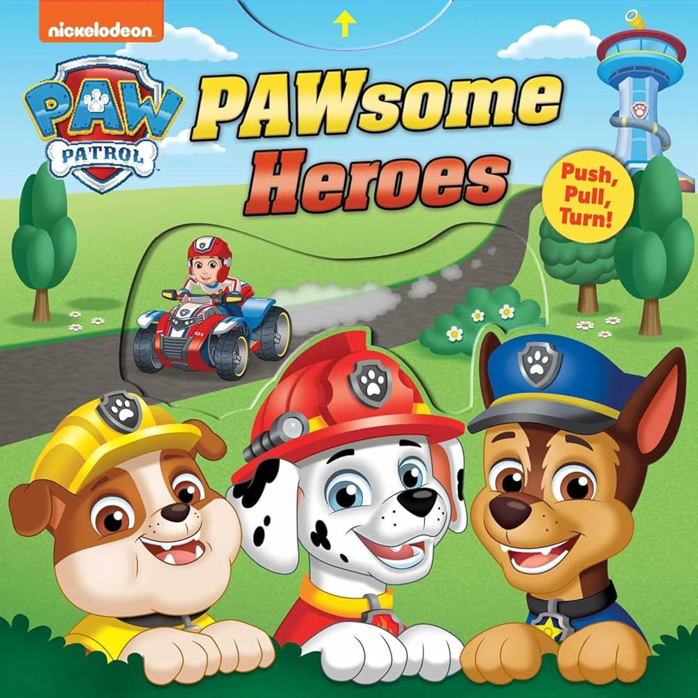 PAW Patrol: PAWsome Heroes!: Push-Pull-Turn | Amazon (US)