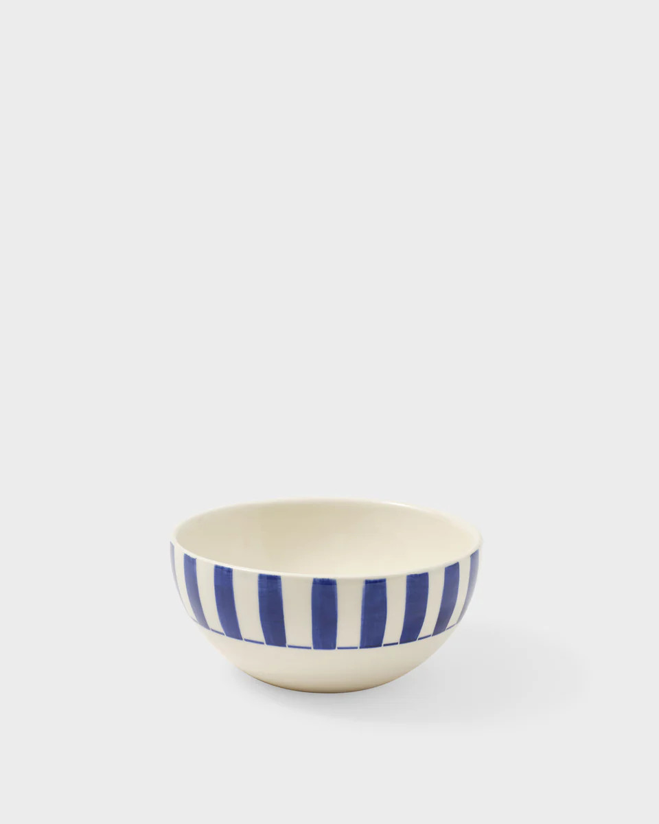 Righe Bowl, Blue | Cabana Magazine