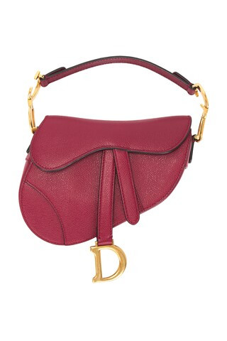 Dior Saddle Bag in Red | FWRD 