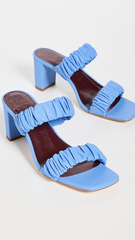 Frankie Ruched Sandals | Shopbop