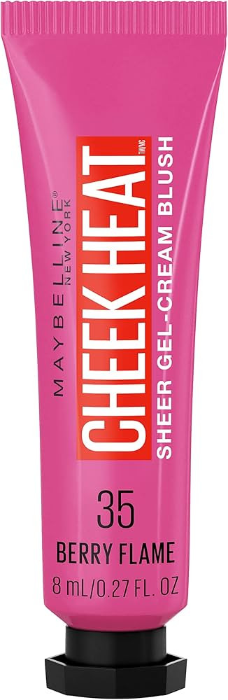 Maybelline Cheek Heat Gel-Cream Blush Makeup, Lightweight, Breathable Feel, Sheer Flush Of Color,... | Amazon (US)