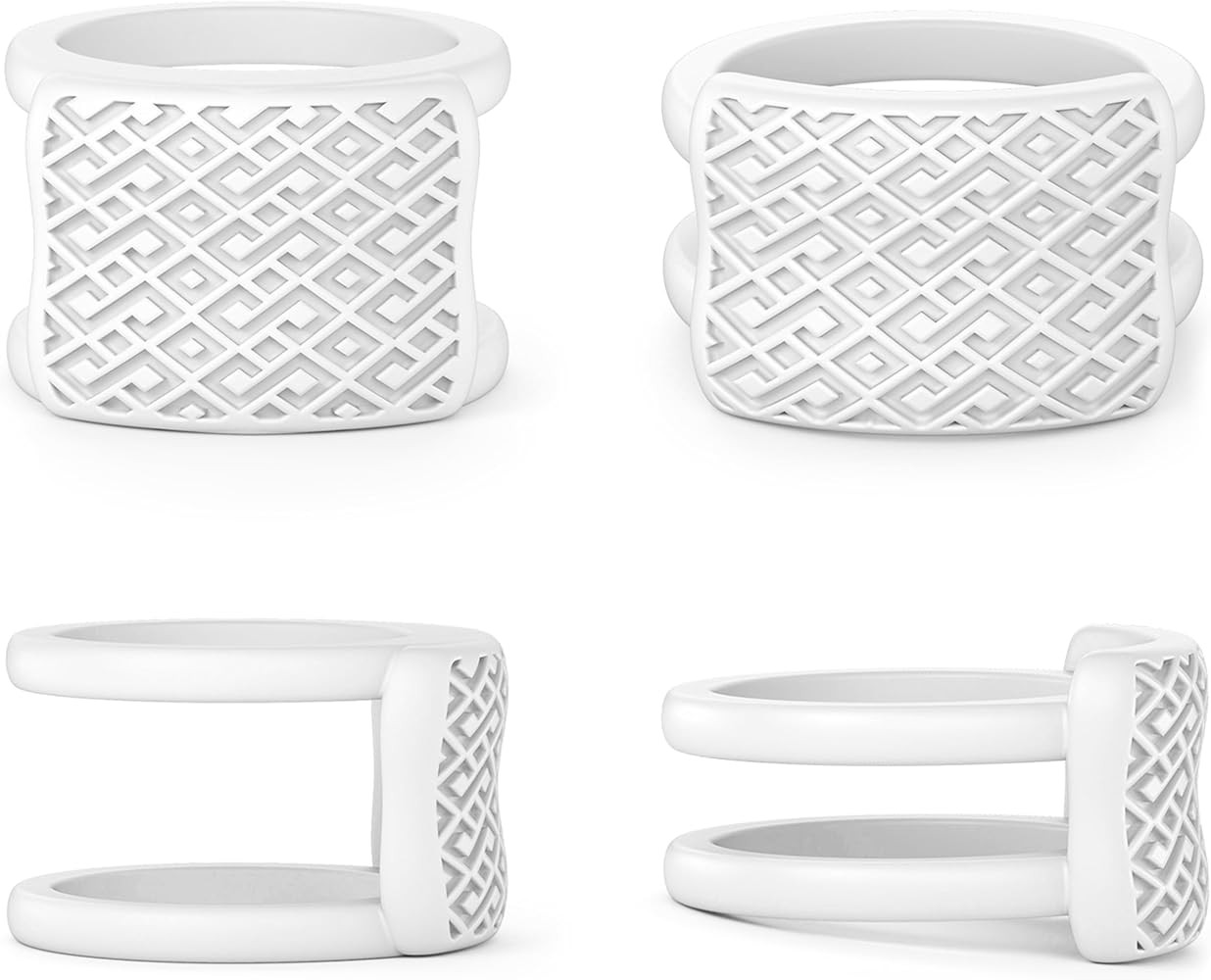 Rinfit 2PCS Ring Protectors for Working Out - Wedding Band Cover - Silicone Ring Guard Set of two... | Amazon (US)