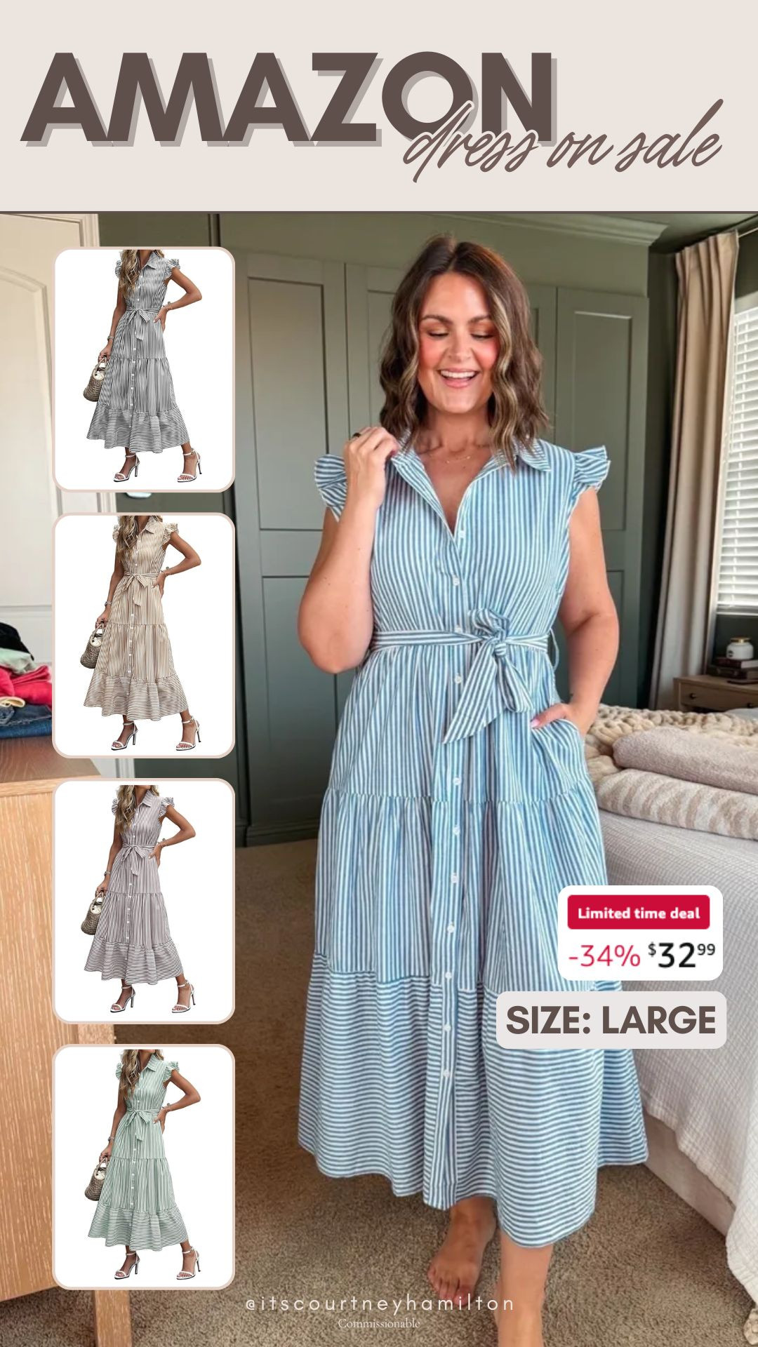 Amazon dress on sale!!

fall fashion, finds under 35, maxi dress, summer to fall fashion, midsize fashion, courtney hamilton 

 #LTKSeasonal #LTKSaleAlert #LTKMidsize