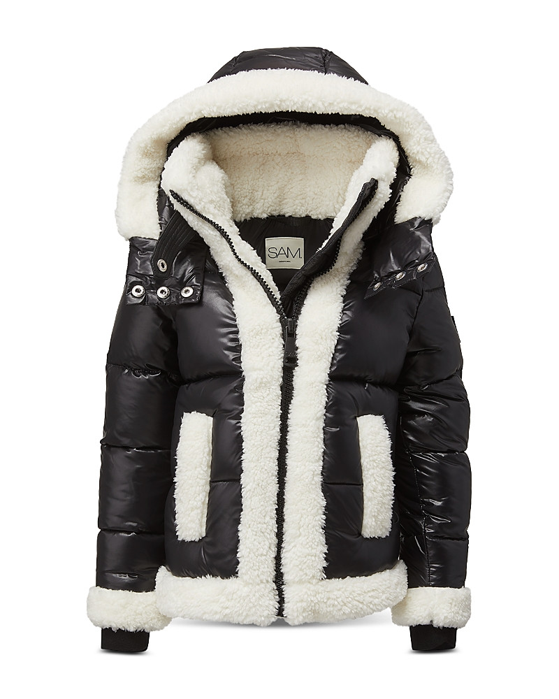 Sam. Girls' Carmen Hooded Down Jacket - Big Kid | Bloomingdale's (US)