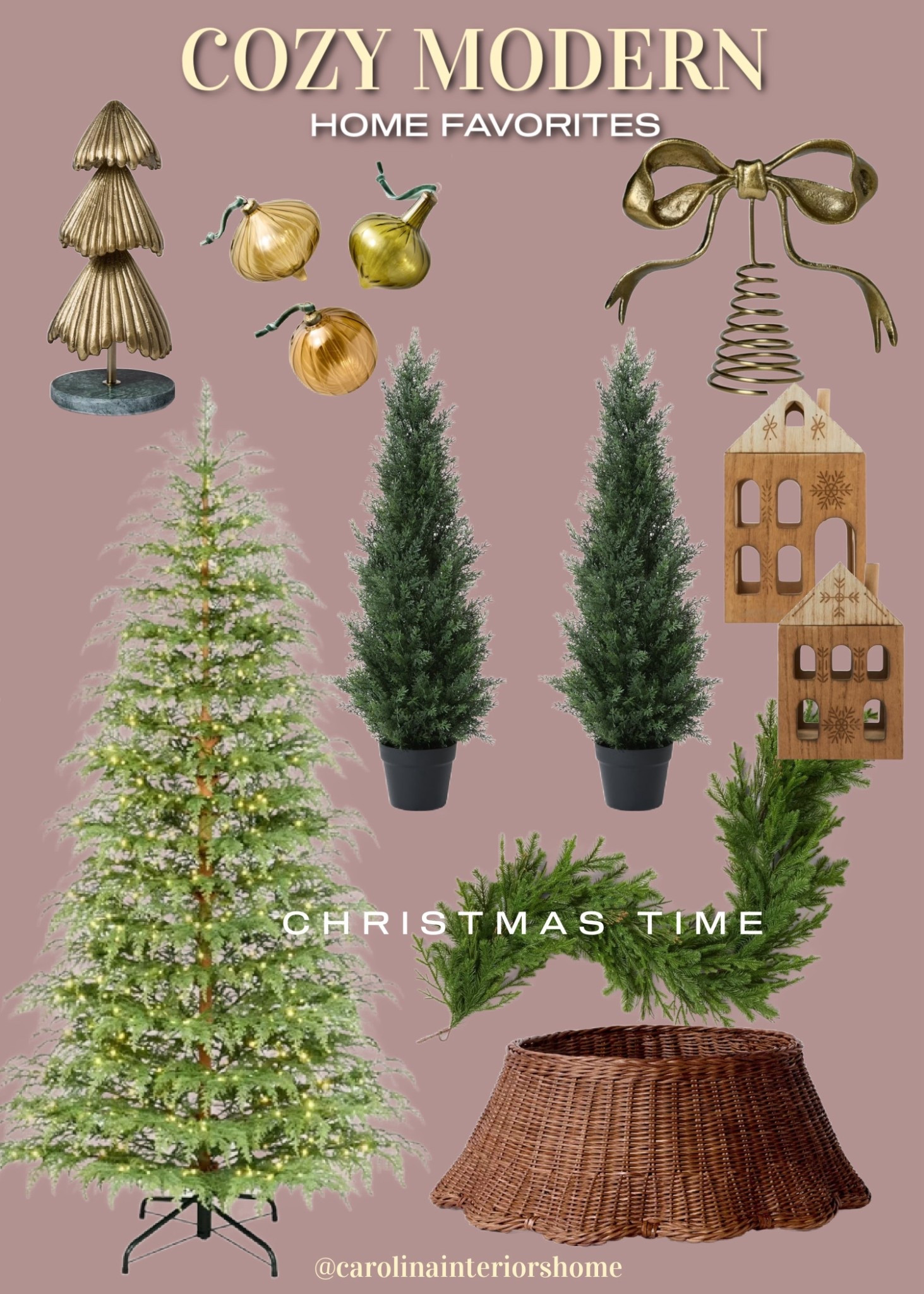 Nunca es muy temprano para irnos preparando para decorar en Navidad. Y menos cuando los adornos son tan bellos y con los mejores precios son los primeros que se venden. Aprovecha ahora si necesitas algo y más link debajo de este vídeo en mi canal: CarolaMM
…. Que esta Navidad tu decoración sea la más hermosa que te haga disfrutar de la más festiva época del año ! ✨
#christmasdecor #navidad 

#LTKHome #LTKSaleAlert #LTKSeasonal