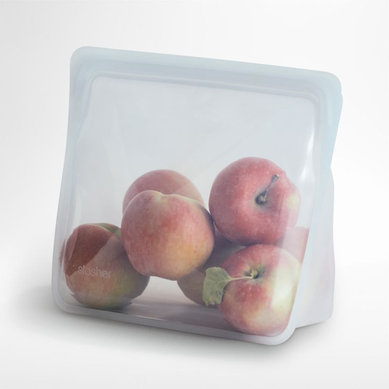 Stasher Clear Stand-Up Mega Bag + Reviews | Crate & Barrel | Crate & Barrel